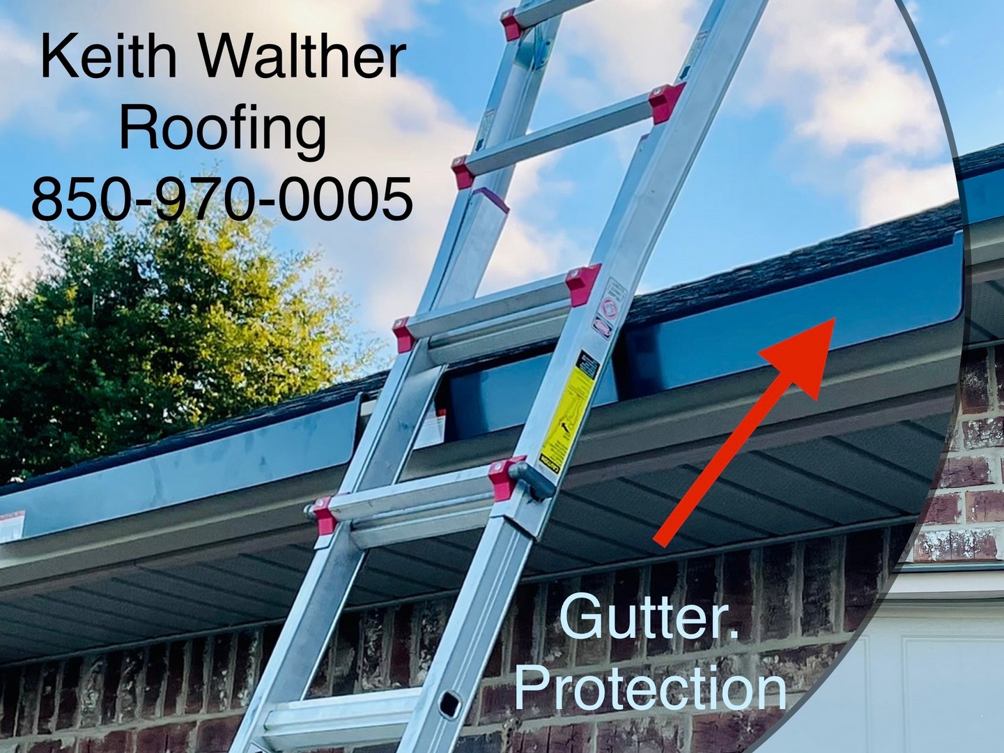 Gutter Protection — Gutters & Guards project in Cantonment, FL