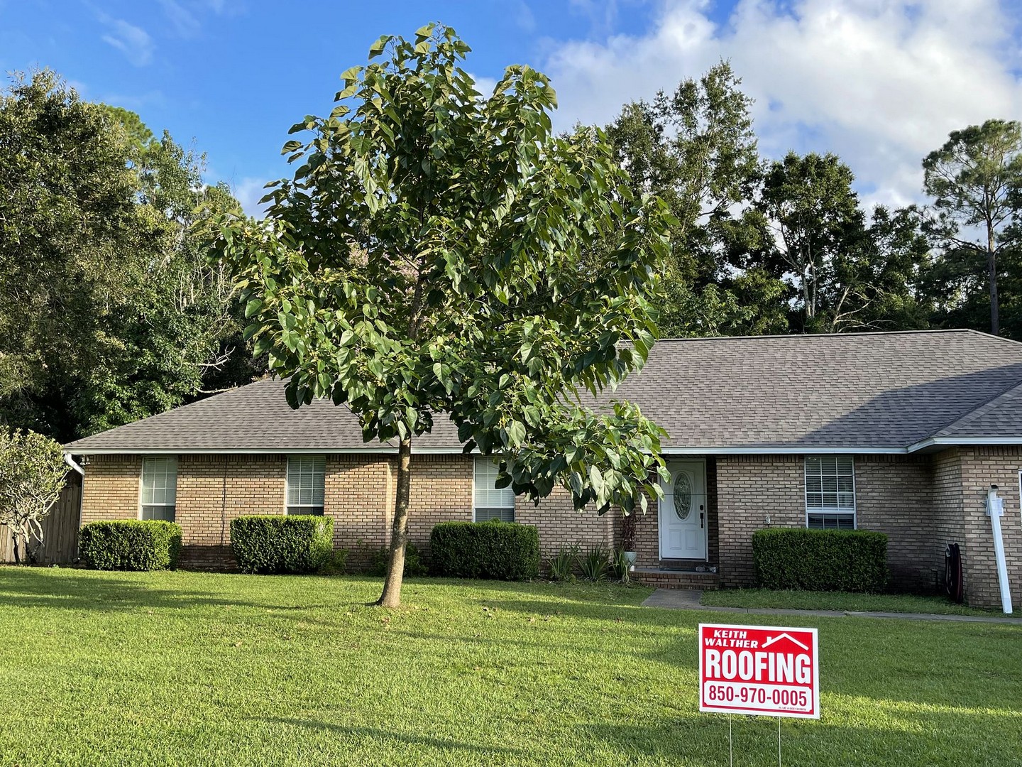 Brick Home Replacement — Architectural Shingle project in Pace, FL